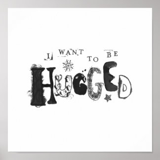 抱き締められたい ポスター