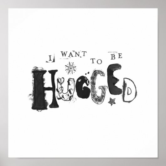 抱き締められたい ポスター (正面)