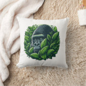 抱き込み心地よい:ゴリラ型メモリーフォーム枕 クッション (ブランケット)