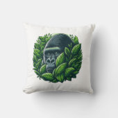 抱き込み心地よい:ゴリラ型メモリーフォーム枕 クッション (正面)