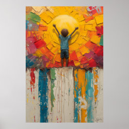 抱き込むホライズン：子供疑問に思様 ポスター