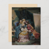 抱き込む~はがき/招待状 インビテーションポストカード (正面/裏面)