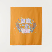 抱擁あなた前向きデザイン タペストリー (正面)