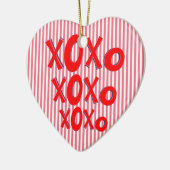 抱擁およびキス セラミックオーナメント (左)