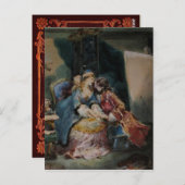 抱擁する私~ポストカード/招待状/ RSVP ポストカード (正面/裏面)