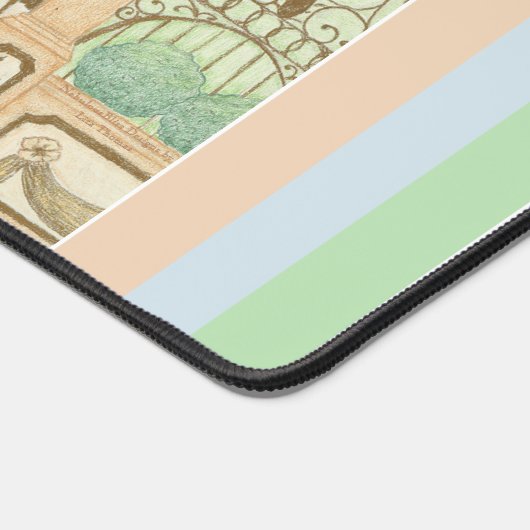 抱擁とインスパイア美しいデスクマットの作成 デスクマット (コーナー)