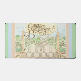 抱擁とインスパイア美しいデスクマットの作成 デスクマット