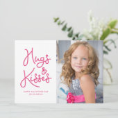 「抱擁とキス」バレンタインデー写真 シーズンカード (スタンド正面)