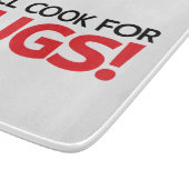 抱擁のために調理します カッティングボード (角)