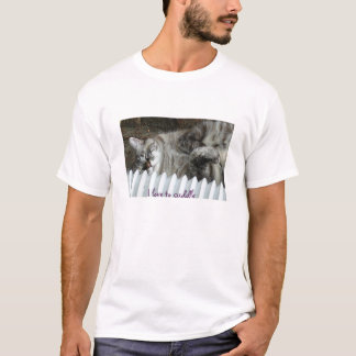 抱擁の寝間着 Tシャツ