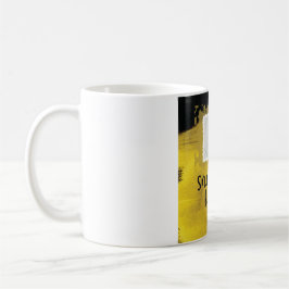 抱擁の相棒のカスタムな黒いですか野良犬の写真のマグ コーヒーマグカップ