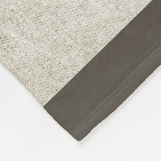 抱擁の相棒タンかブラウンのフリース犬の写真毛布 フリースブランケット (角)