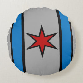 抱擁の盾のモダン(銀) ラウンドクッション