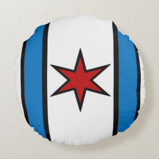 抱擁の盾-モダン(白い) ラウンドクッション