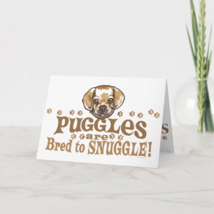 抱擁のPuggleのワイシャツおよびギフト カード