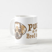 抱擁のPuggleのワイシャツおよびギフト コーヒーマグカップ (正面左)