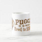 抱擁のPuggleのワイシャツおよびギフト コーヒーマグカップ (中央)