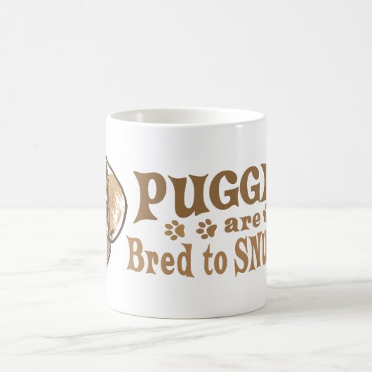 抱擁のPuggleのワイシャツおよびギフト コーヒーマグカップ (中央)