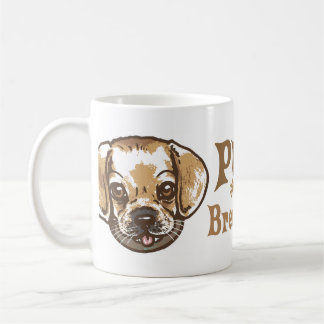 抱擁のPuggleのワイシャツおよびギフト コーヒーマグカップ