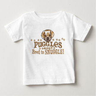 抱擁のPuggleのワイシャツおよびギフト ベビーTシャツ