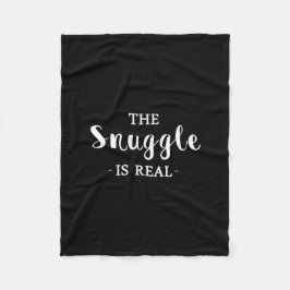 抱擁は実質です フリースブランケット