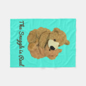 抱擁は実質のフリースブランケットです フリースブランケット (正面(横))