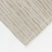 抱擁は実質の木製のおもしろいです フリースブランケット (角)