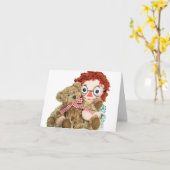 抱擁を与えて下さい カード (黄色い花)