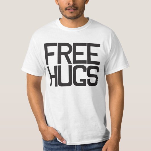 抱擁を解放して下さい Tシャツ (正面)
