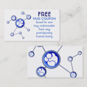 抱擁クーポン 割引カード (正面/裏面)