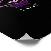 抱擁ゴシックスケルトンハート ポスター (角)