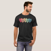 抱擁ニューロダイバーシティ自閉症意識Asd Adhd 4 Tシャツ (正面フル)