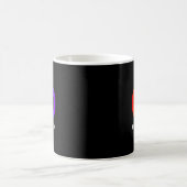 抱擁ニューロダイバーシティ自閉症Adhd Asd Infinity Ra コーヒーマグカップ (中央)