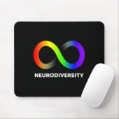 抱擁ニューロダイバーシティ自閉症Adhd Asd Infinity Ra マウスパッド (マウス)