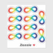 抱擁ニューロダイバーシティ認識度自閉症 シール (シート)