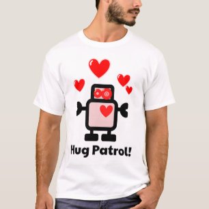 抱擁パトロールのかわいいロボット! Tシャツ