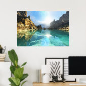 抱擁プリント ポスター (ホームオフィス)