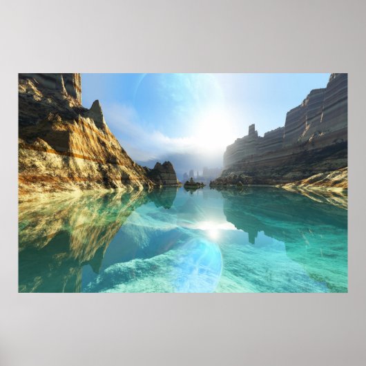 抱擁プリント ポスター (正面)