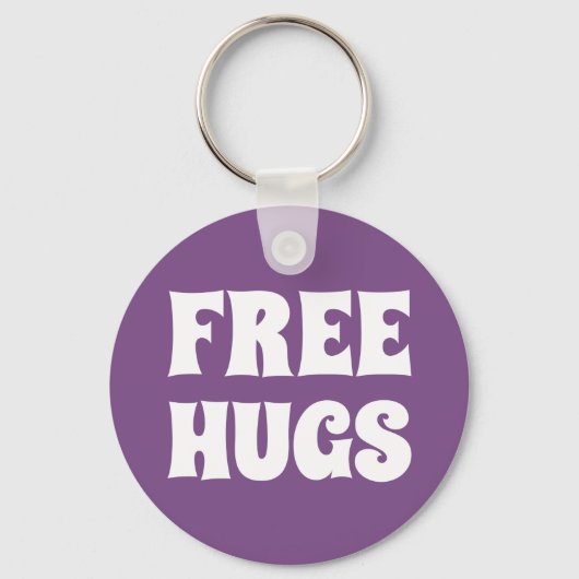 抱擁ボタンKeychainを放して下さい キーホルダー (正面)