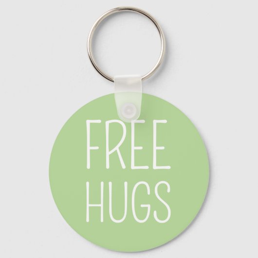 抱擁ボタンKeychainを放して下さい キーホルダー (正面)