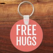 抱擁ボタンKeychainを放して下さい キーホルダー (正面)