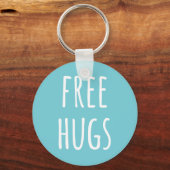 抱擁ボタンKeychainを放して下さい キーホルダー (正面)