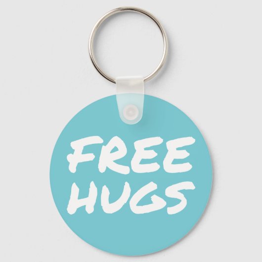 抱擁ボタンKeychainを放して下さい キーホルダー (正面)