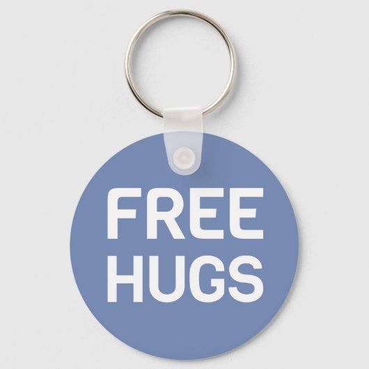 抱擁ボタンKeychainを放して下さい キーホルダー (正面)