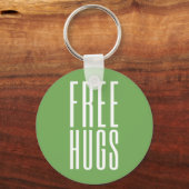 抱擁ボタンKeychainを放して下さい キーホルダー (正面)