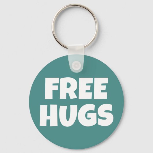 抱擁ボタンKeychainを放して下さい キーホルダー (正面)