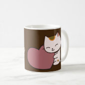 抱擁マグを必要として下さい コーヒーマグカップ (正面右)