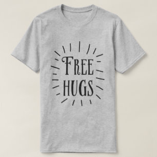 抱擁人のTシャツを放して下さい Tシャツ