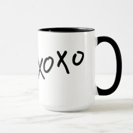 抱擁及びキスのxoxoのコーヒーカップ マグカップ