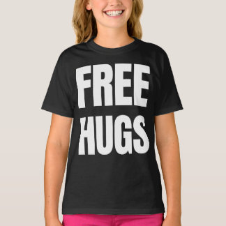 抱擁女の子のアメリカの服装のRaglanのスエットシャツを放して下さい Tシャツ